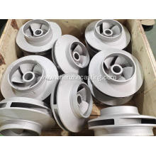 Investment casting aluminum water pump impeller